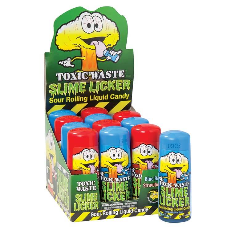 Toxic Waste Slime Lickers Novelty Candy